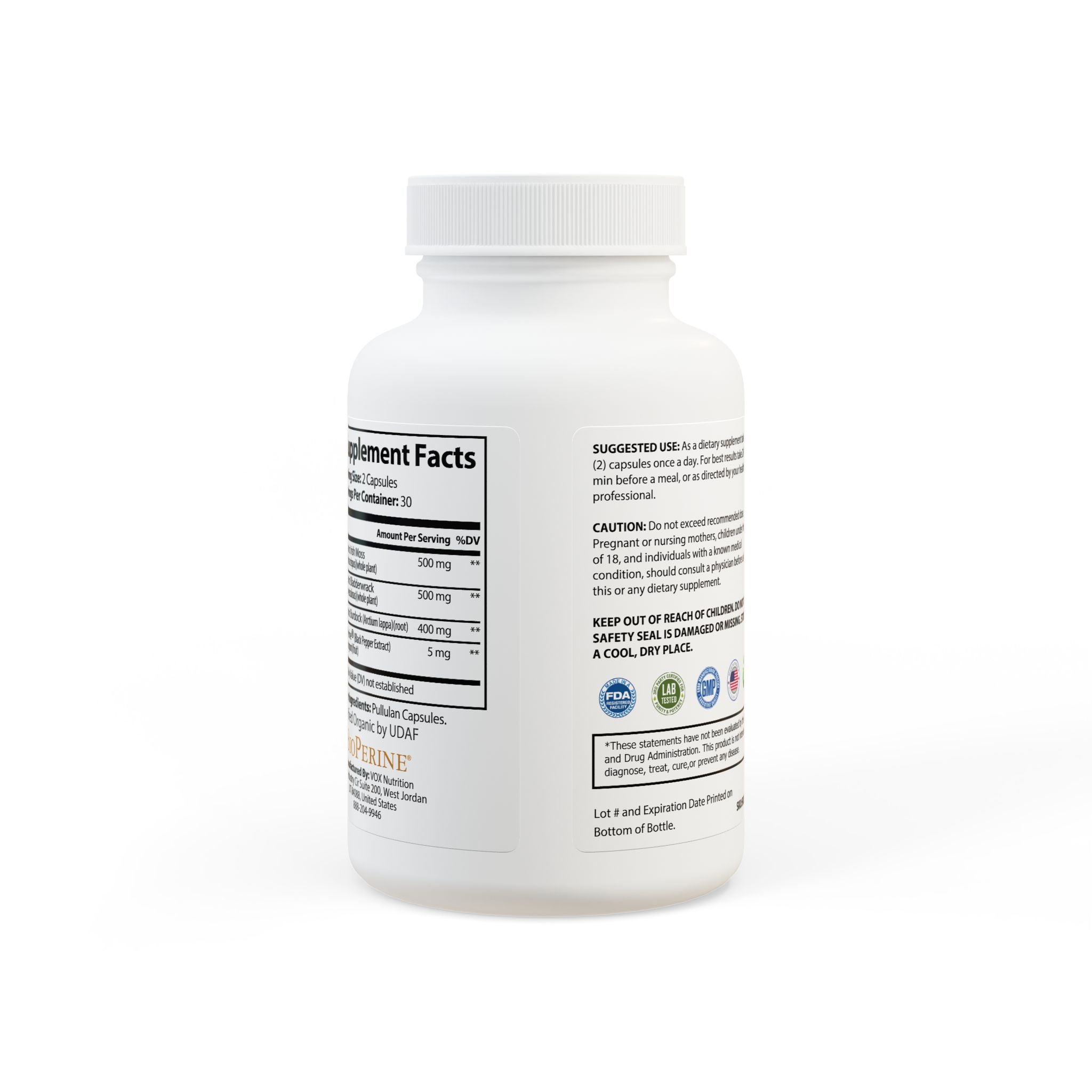 Sea Moss Recovery Capsules (60 count)
