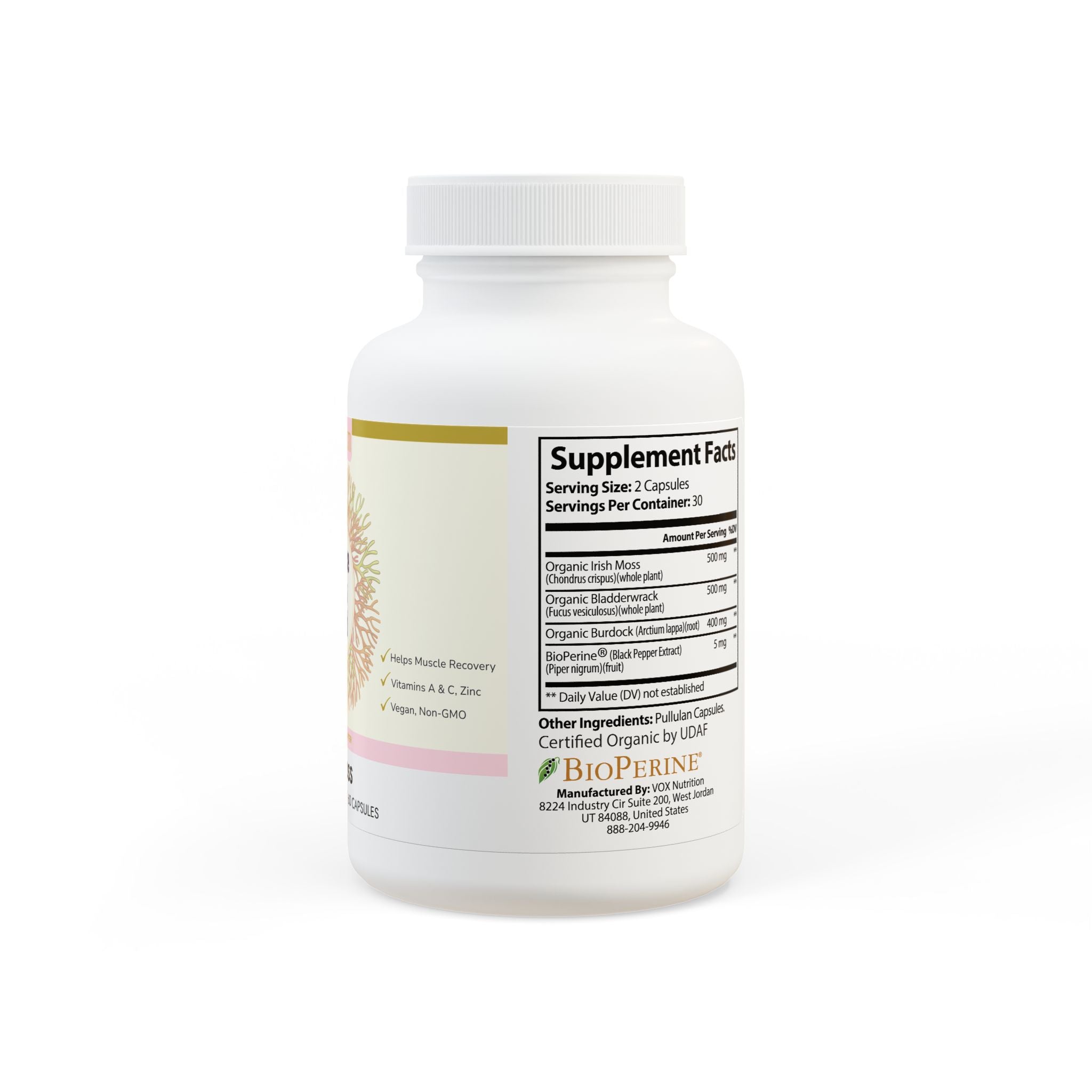 Sea Moss Recovery Capsules (60 count)